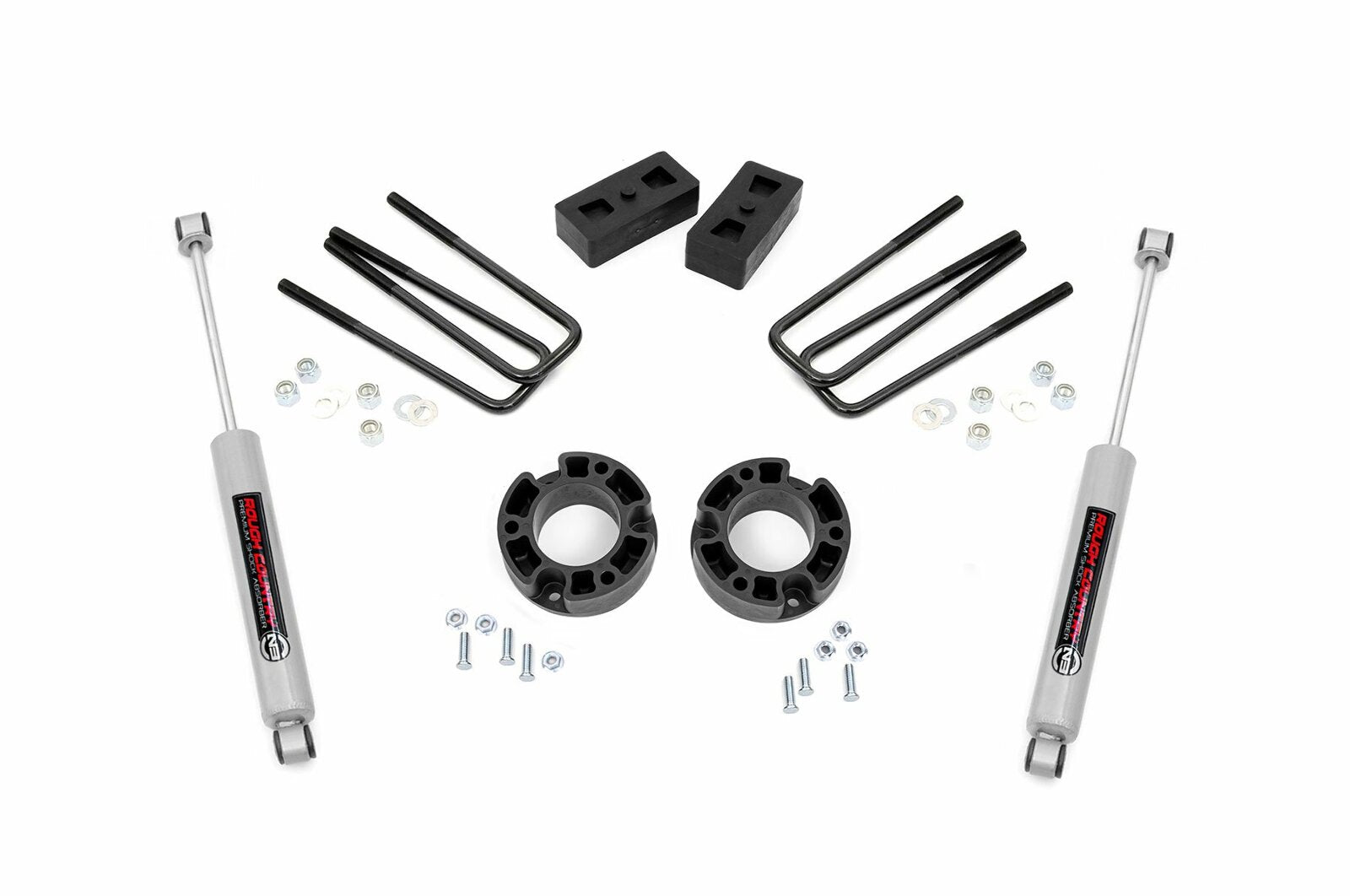 Rough Country 3.5 Inch Lift Kit Chevy/GMC 1500 2WD (07-13) -1