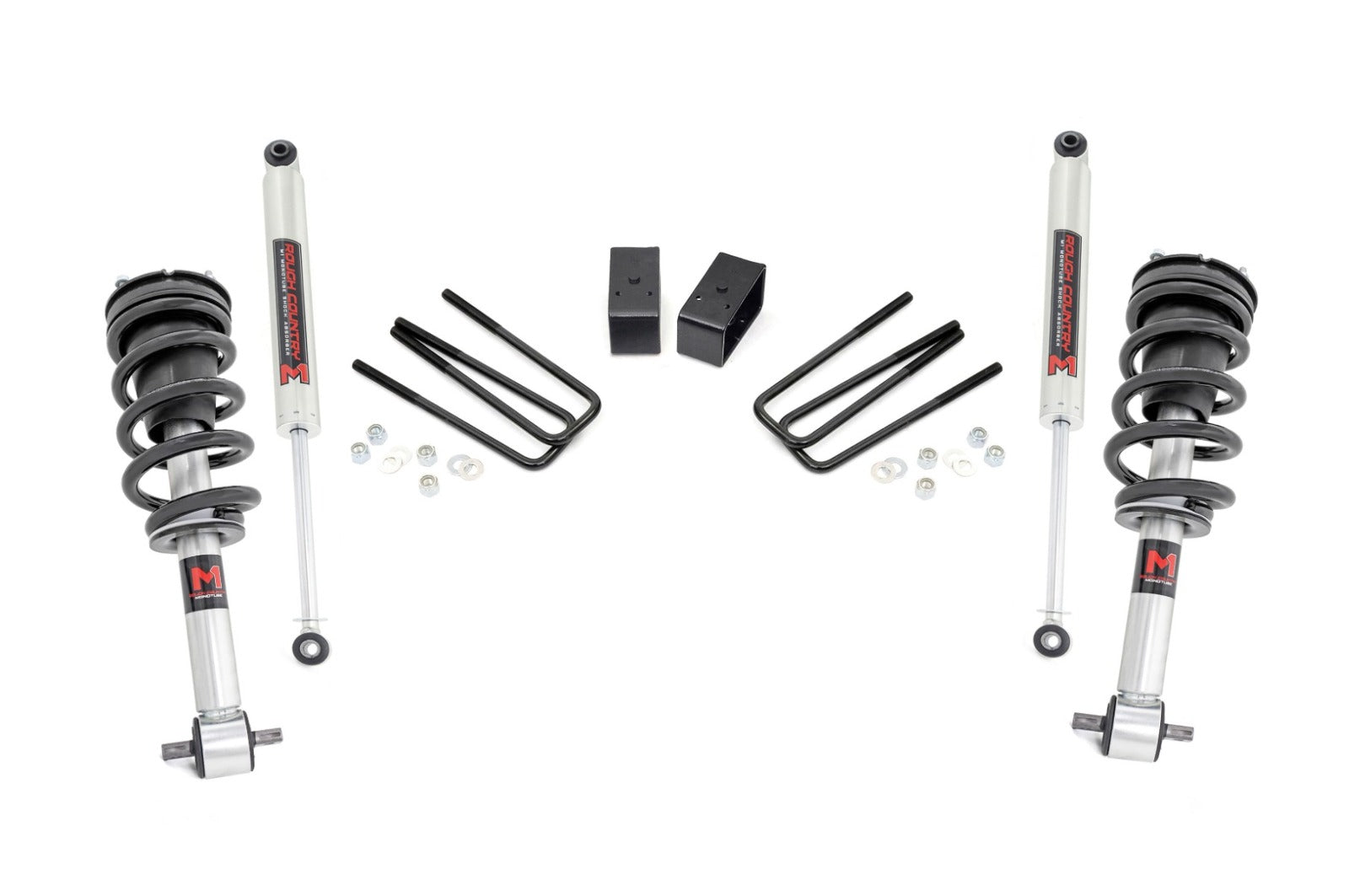 Rough Country 3.5" Lift Kit M1 Struts Chevy/GMC 1500 07-13 -1