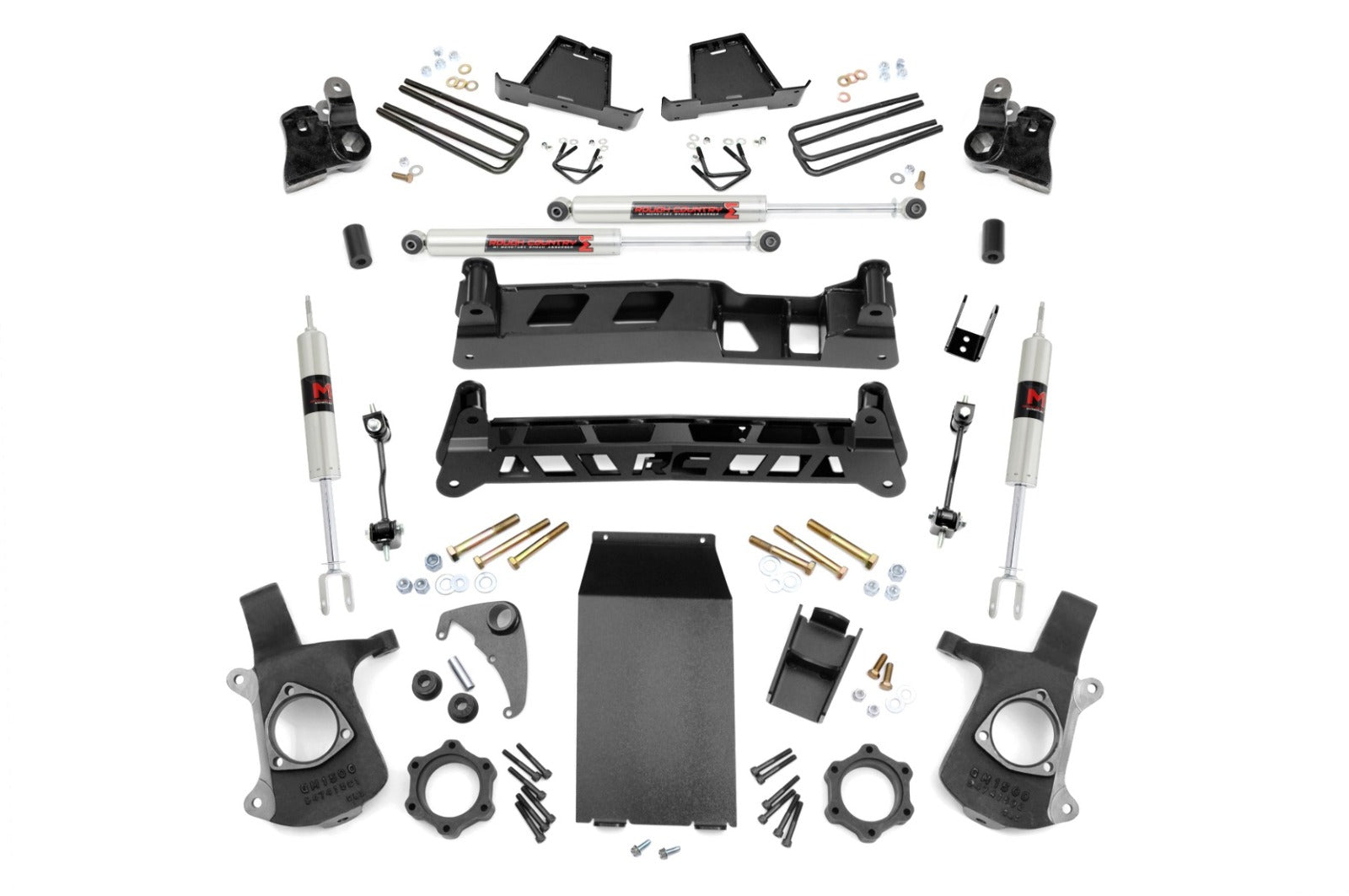 Rough Country 6 Inch Lift Kit NTD M1 Chevy/GMC 1500 99-06 & Classic -1