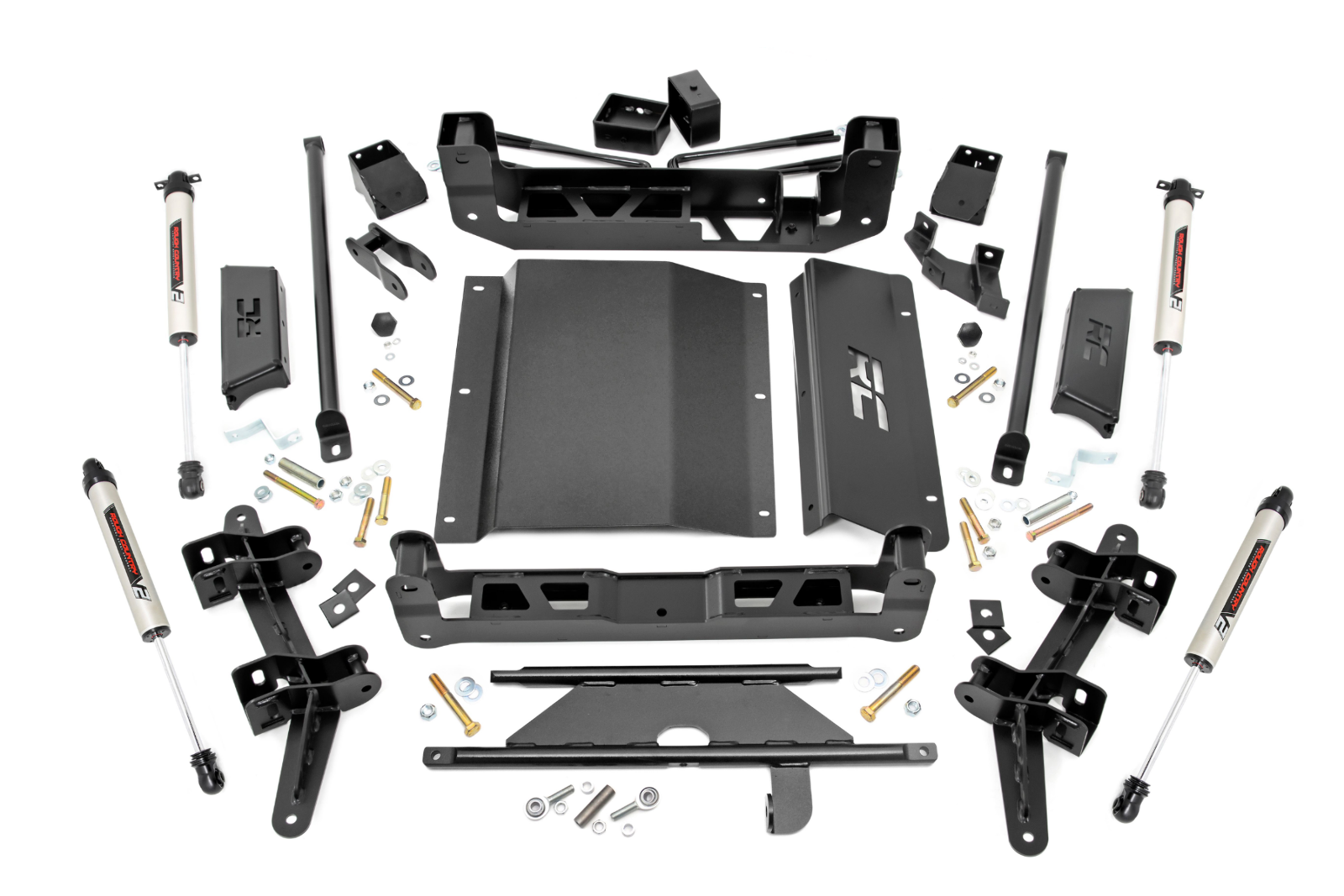 Rough Country 4 Inch Lift Kit V2 Chevy/GMC C1500/K1500 Truck/SUV 4WD 1988-1999 -1