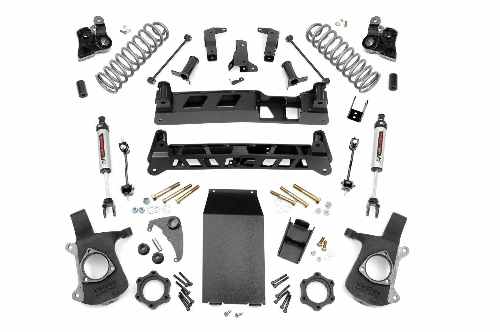 Rough Country 6" Lift Kit NTD V2 Chevy Avalanche 1500 02-06/Suburban 1500 00-06 -1