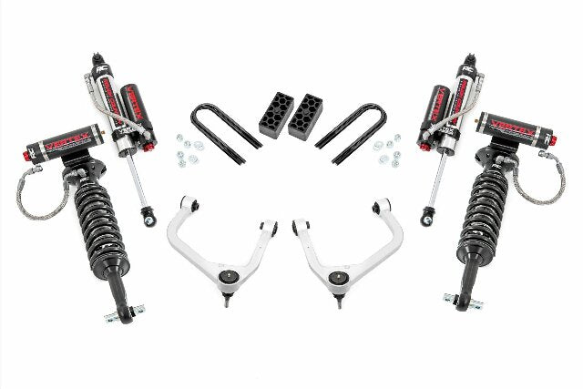 Rough Country 3.5" Lift Kit Vertex Rear Mono Leaf Chevy Silverado 1500 2025 28250_A