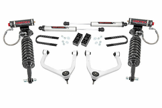 Rough Country 3.5 In Lift Vertex/V2 Rear Mono Leaf Chevy Silverado 1500 22-25 28257