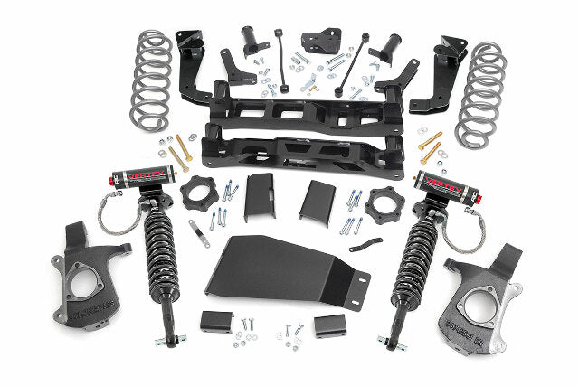 Rough Country 7.5in GM Suspension Lift Kit w/Vertex Coilovers 07-13 Tahoe/Yukon 28650