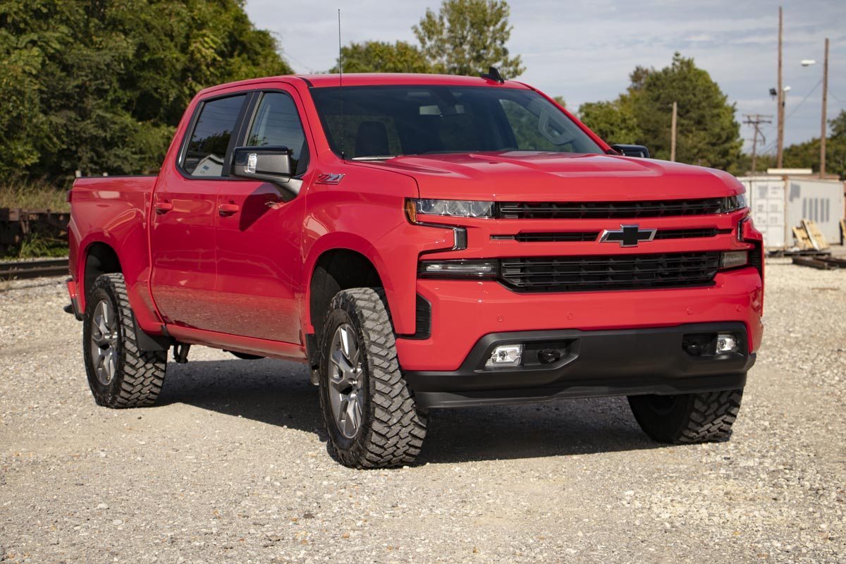 Rough Country 3.5" Lift Kit | Mono Leaf Rear | Vertex/V2 | GMC Sierra 1500 2025 28857REDA