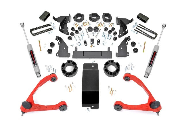 Rough Country 4.75" Lift Kit Combo Chevy/GMC 1500 14-15 294.20RED