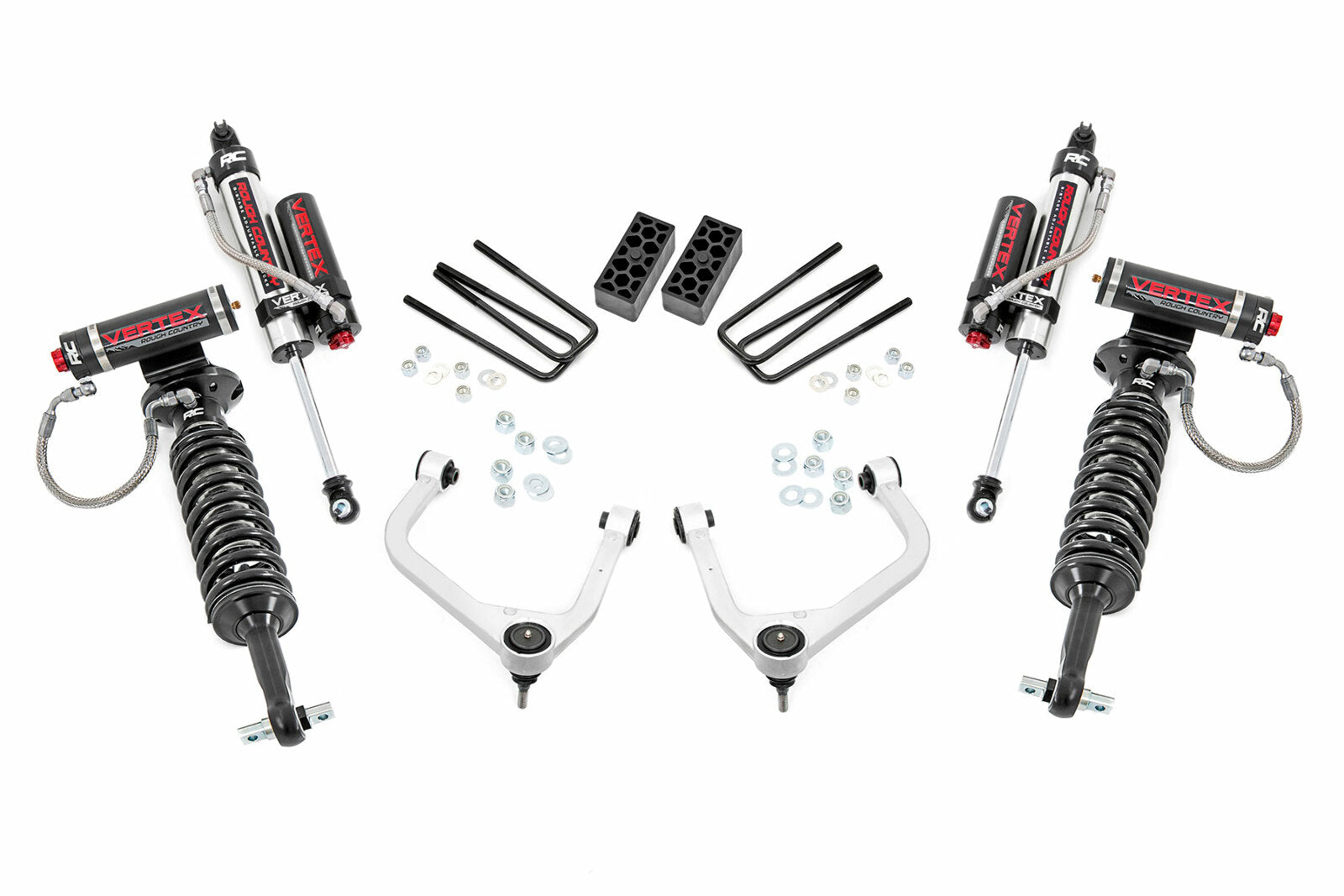 Rough Country 3.5" Vertex Suspension Lift Kit w/Arms 19-22 Chevy 1500 PU 4/2WD -1