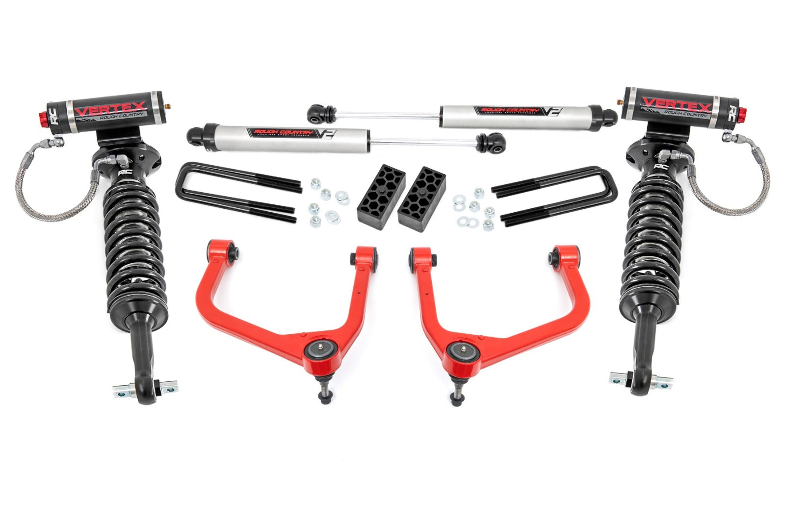 Rough Country 3.5" Lift Kit Vertex/V2 Chevy Silverado 1500 19-25 -1