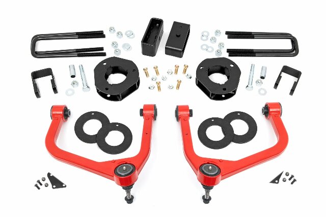 Rough Country 3.5" Lift Kit Adaptive Ride Control Chevy/GMC 1500 19-25 29601RED