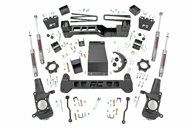 Rough Country 6in GM Suspension Lift Kit 01-10 2500HD 4wd 29730A