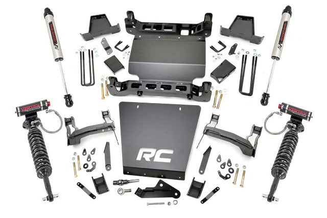 Rough Country 7in GM Lift Bracket Kit w/Vertex & V2 14-18 1500 PU 4wd 29857