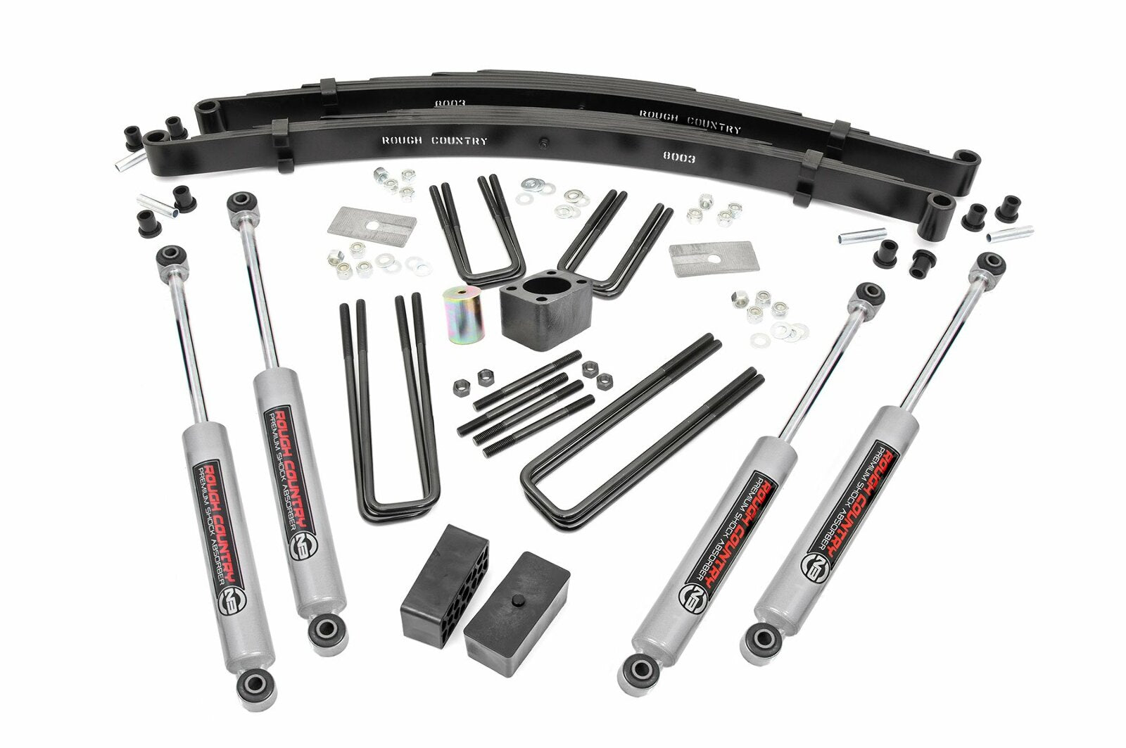 Rough Country 4in for Dodge Suspension Lift Kit Dana 60 -1