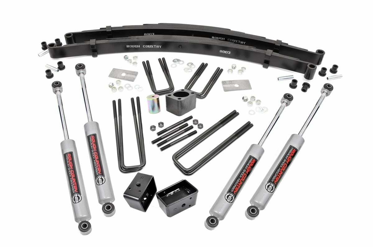 Rough Country 4in for Dodge Suspension Lift Kit Dana 60 -1