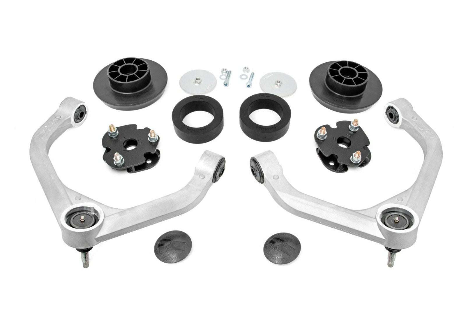 Rough Country Dodge for RAM 1500 3" Bolt-On Lift Kit w/ Control Arms 12-18 4wd -1