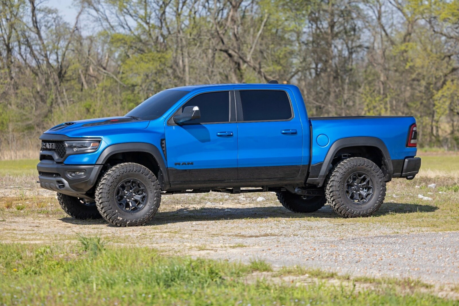 Rough Country 1.5" Leveling Kit | Front Coils | for Ram 1500 TRX 4WD 2021-2023 -5