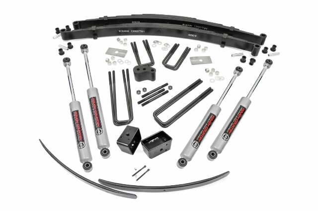 Rough Country 4 Inch Lift Kit Rear Block For Dodge/Plymouth Ramcharger