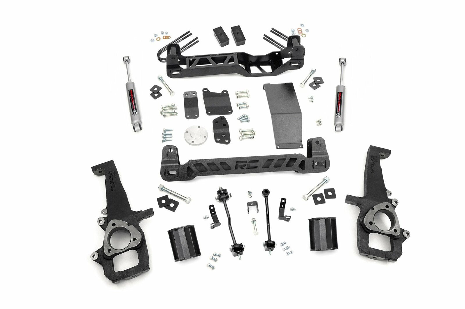 Rough Country 4in Dodge Suspension Lift Kit 06-08 for RAM 1500 4WD -1