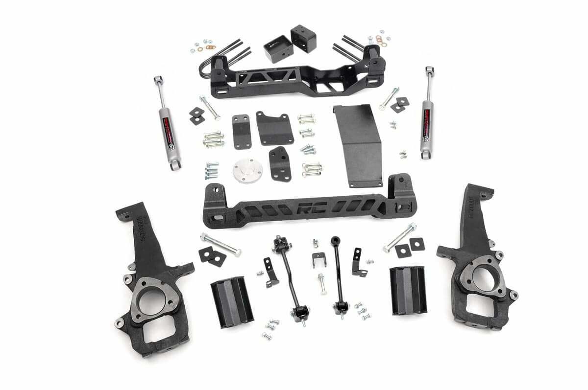 Rough Country Dodge for RAM 1500 6" Suspension Lift Kit 2006-2008 4WD -1