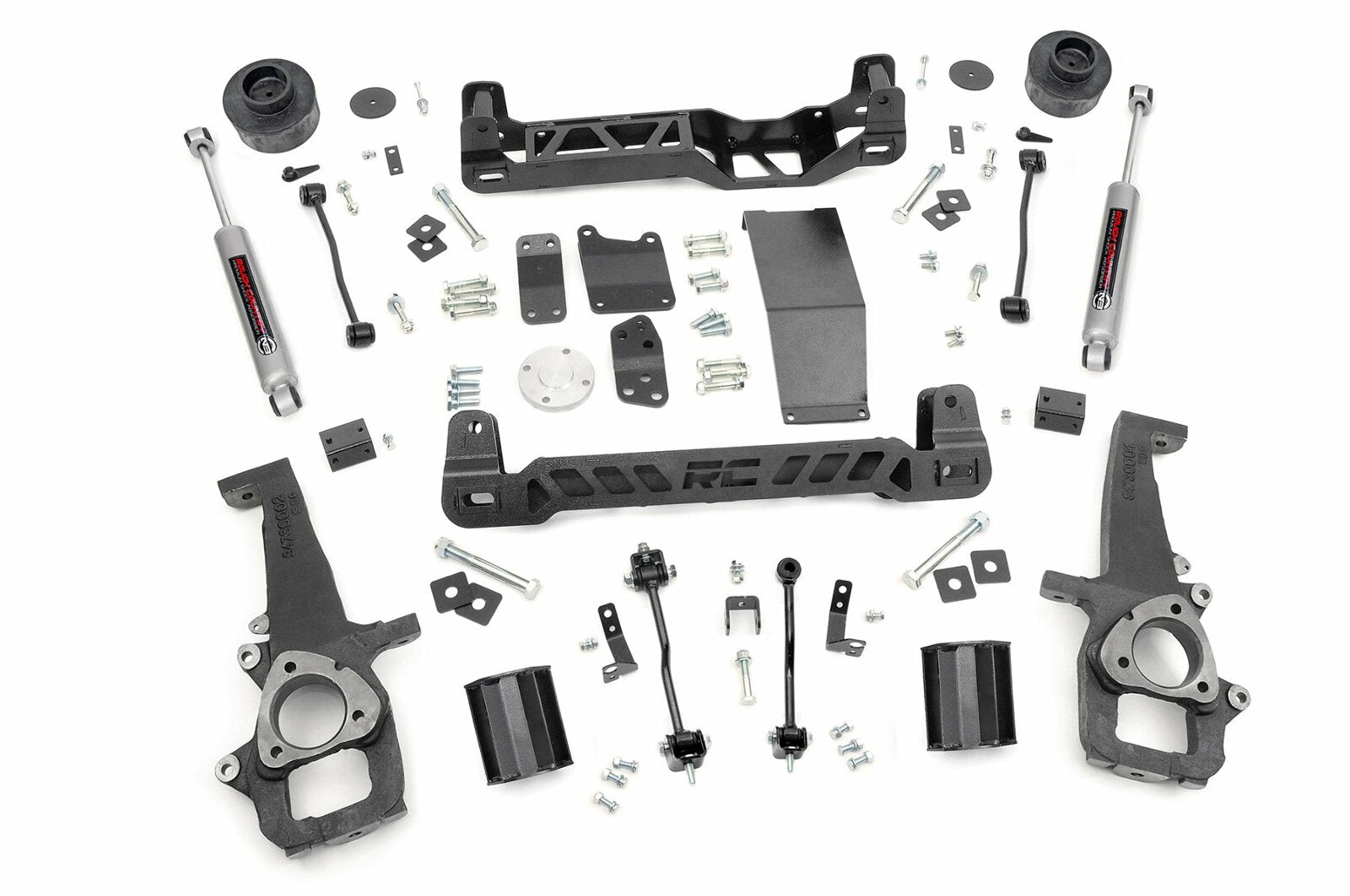 Rough Country 4in Dodge Suspension Lift Kit 09-11 for RAM 1500 4WD -1