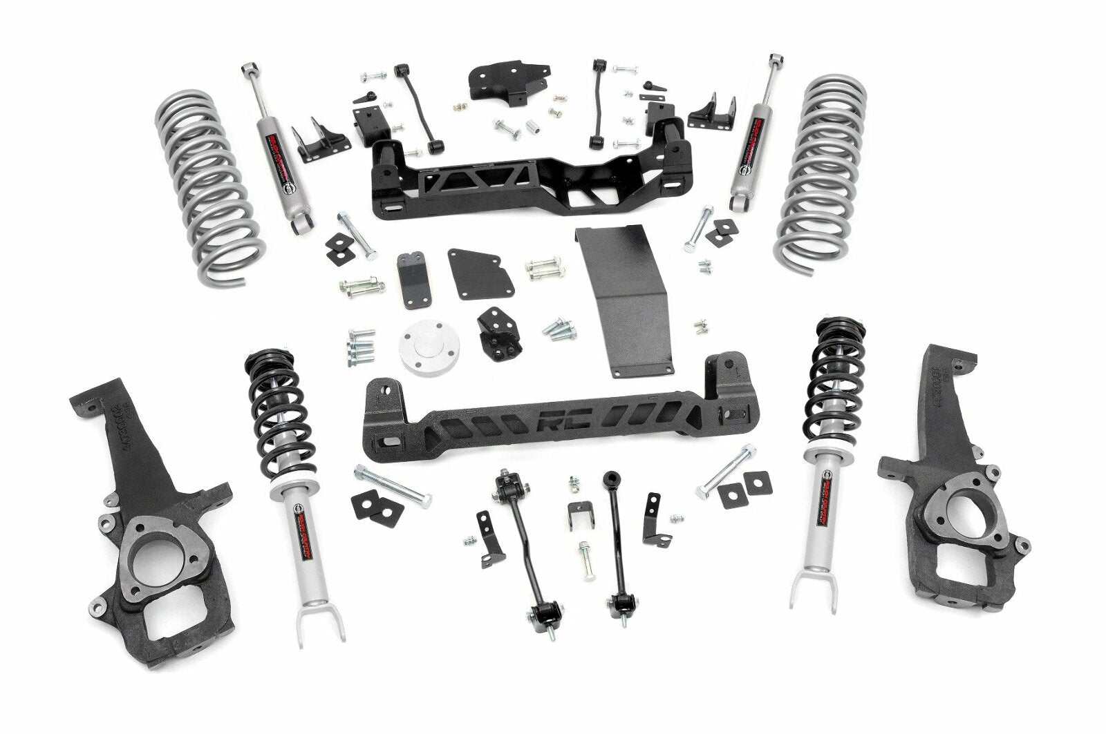 Rough Country Lift Kit 6" for RAM 1500/Dodge N3 Struts & Shocks 12-18+ Classic -1