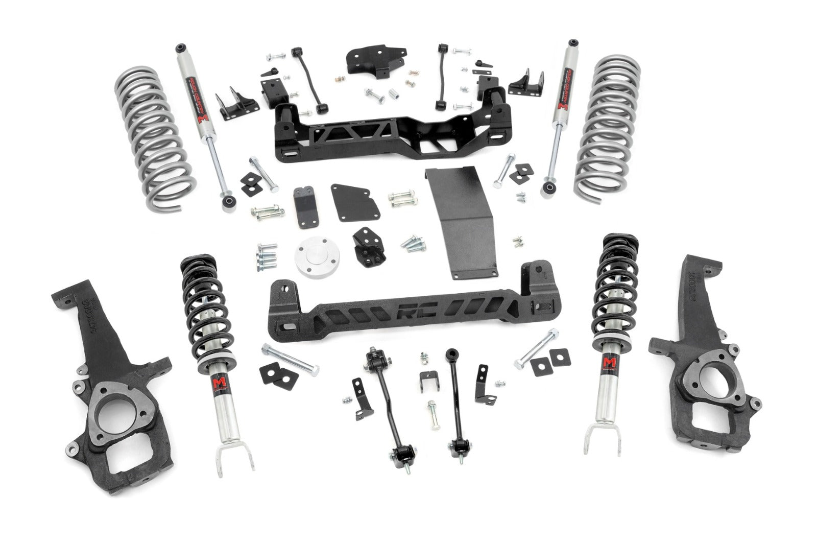Rough Country 6 In Lift Kit M1 Struts/M1 for Ram 1500 4WD 2012-2018 & Classic -1