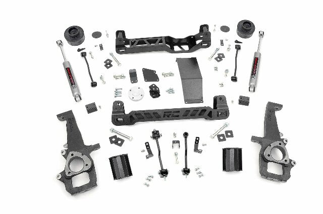 Rough Country 4in Dodge Suspension Lift Kit 12-18 for RAM 1500 4wd 33331