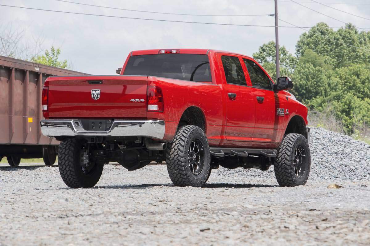 Rough Country 5in Lift Kit Coil Spacers Radius Drops 13-15 for RAM 3500 4WD