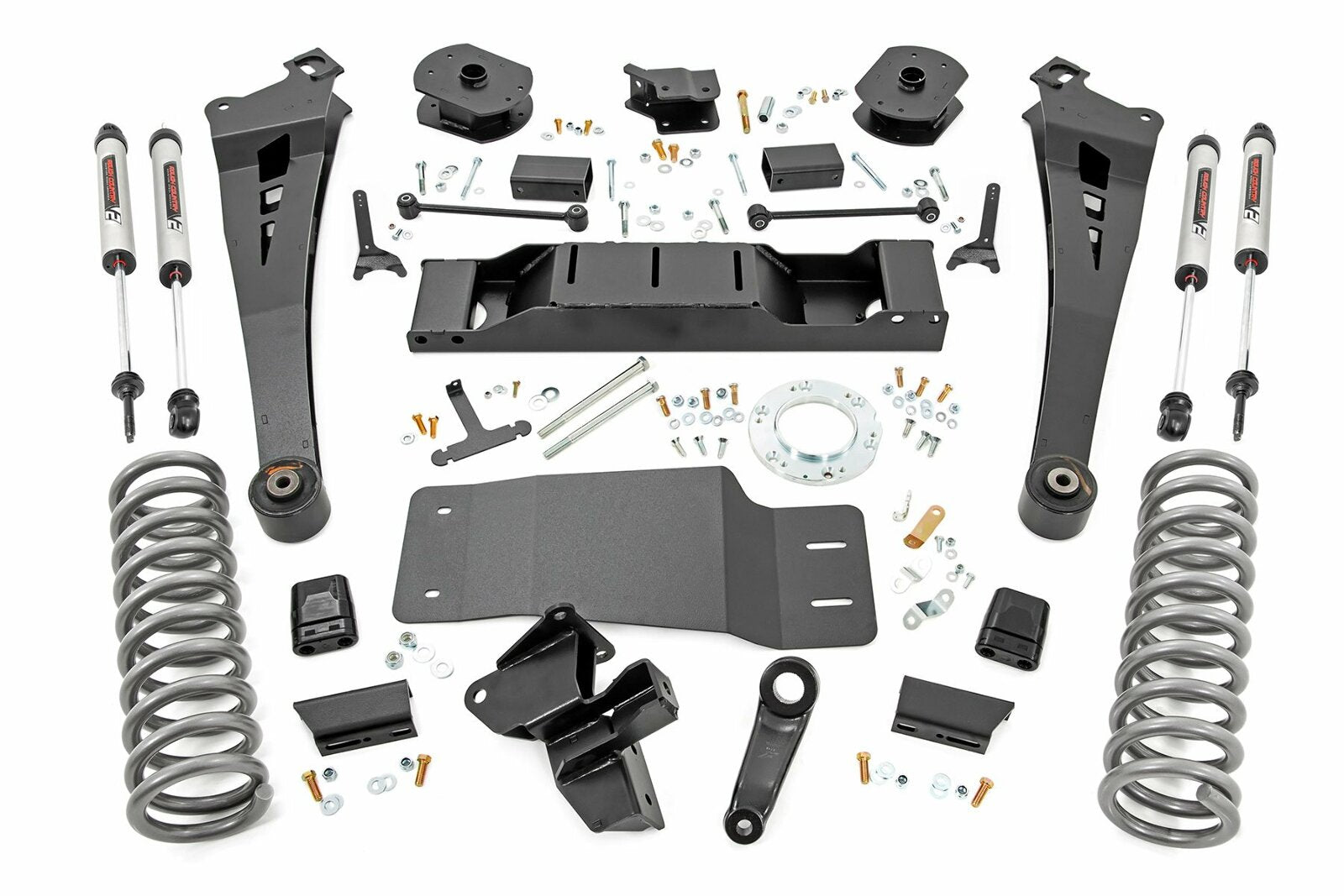 Rough Country for Ram 5" Suspension Lift Kit Radius Arm & V2 19-25 2500 4WD Dsl -1