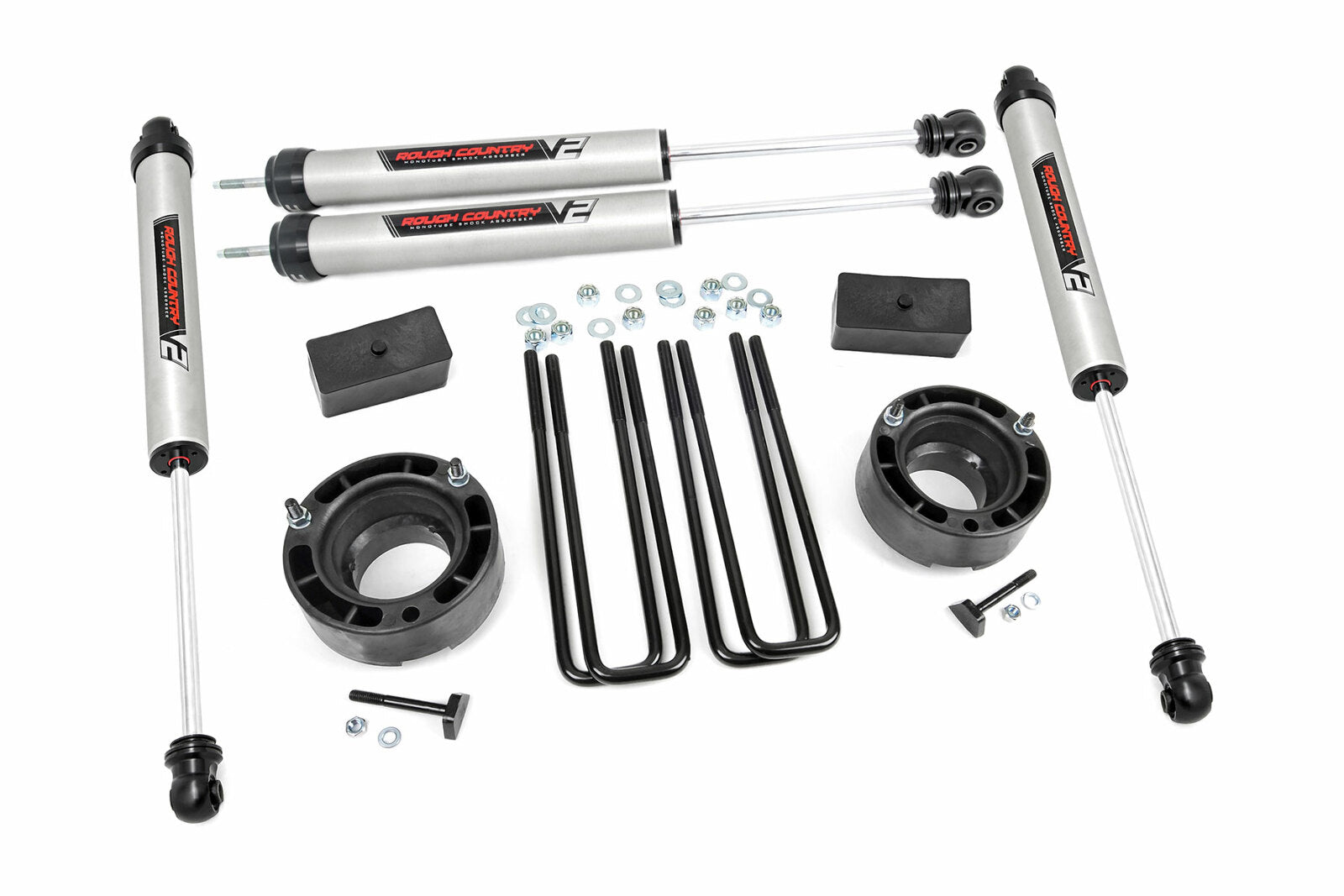 2.5in Dodge Leveling Lift Kit w/V2 Shocks 94-01 Ram 1500 4WD