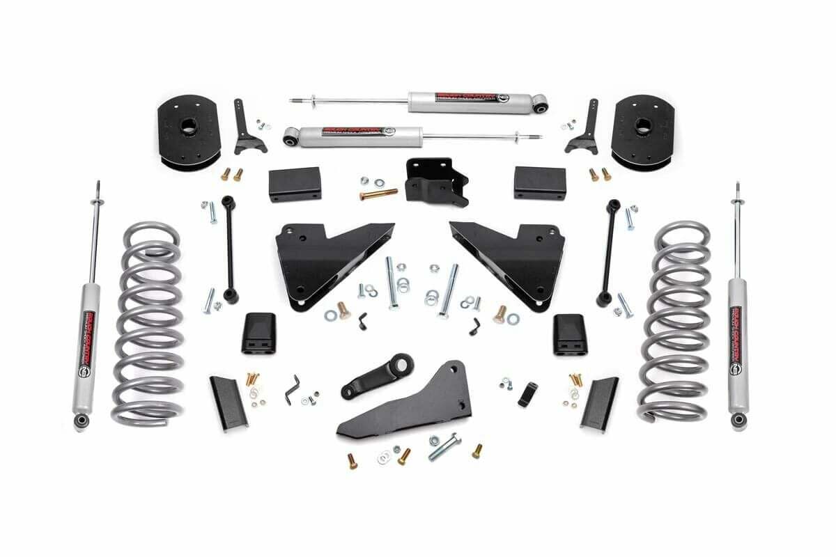 Rough Country for RAM 2500 5" Suspension Lift Kit w/Coil Springs 14-18 4wd Gas -1