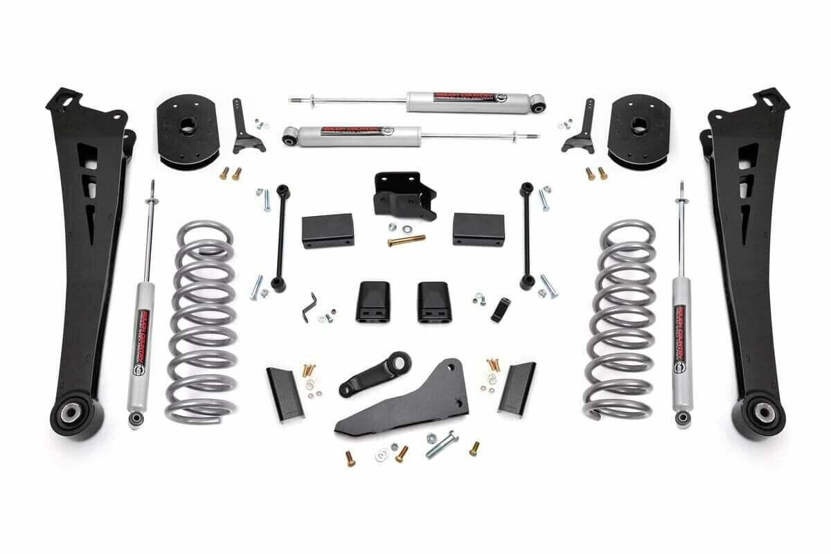 Rough Country for Ram 2500 5" Lift Kit with Coil Springs 2014-2018 4wd (Gas) -1