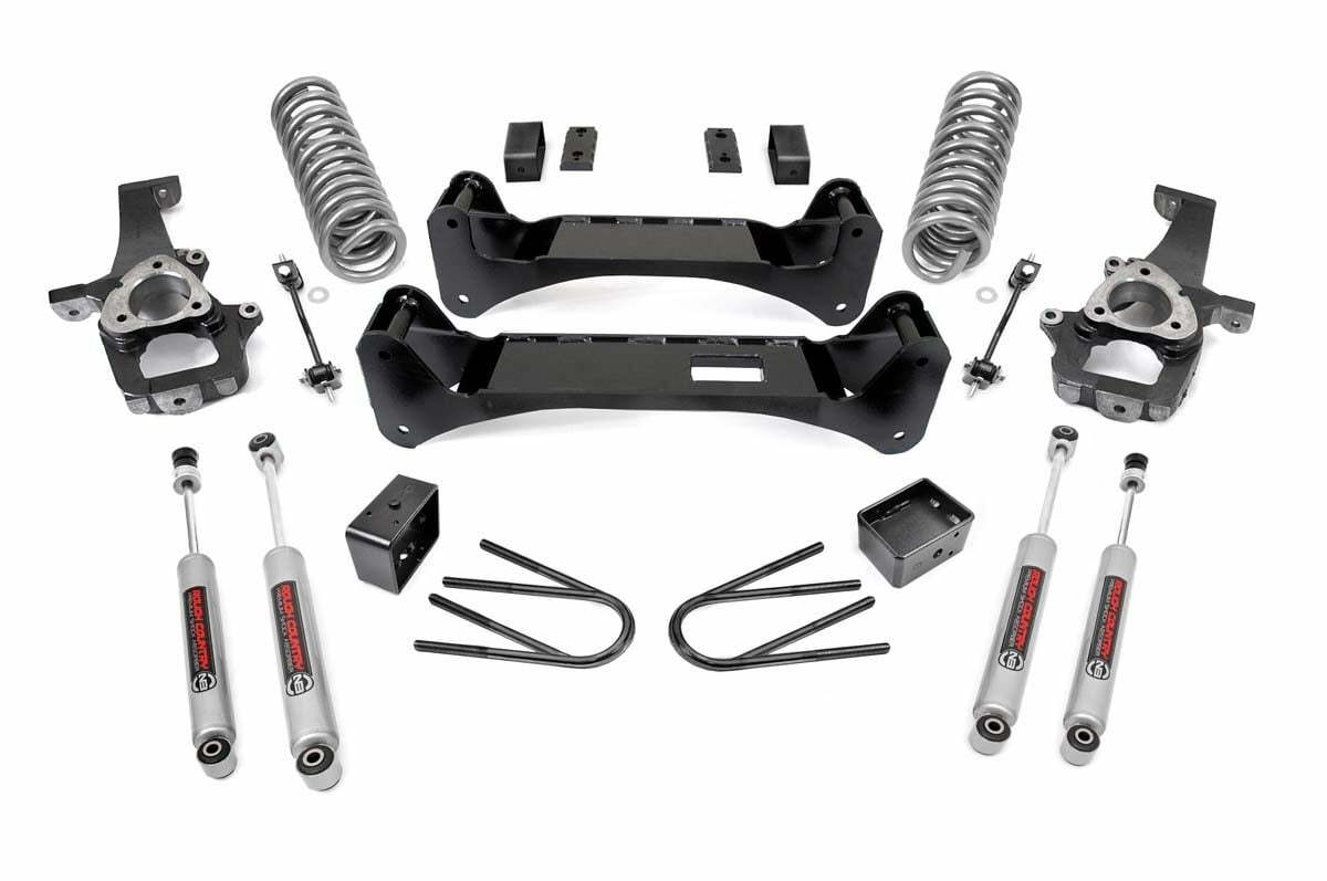 Rough Country 6 Inch Lift Kit For Dodge 1500 2WD (2002-2005) -1