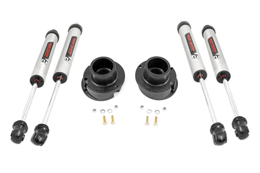 Rough Country 2.5in Leveling Kit w/ V2 Shocks for RAM 14-23 2500|13-23 3500 4WD