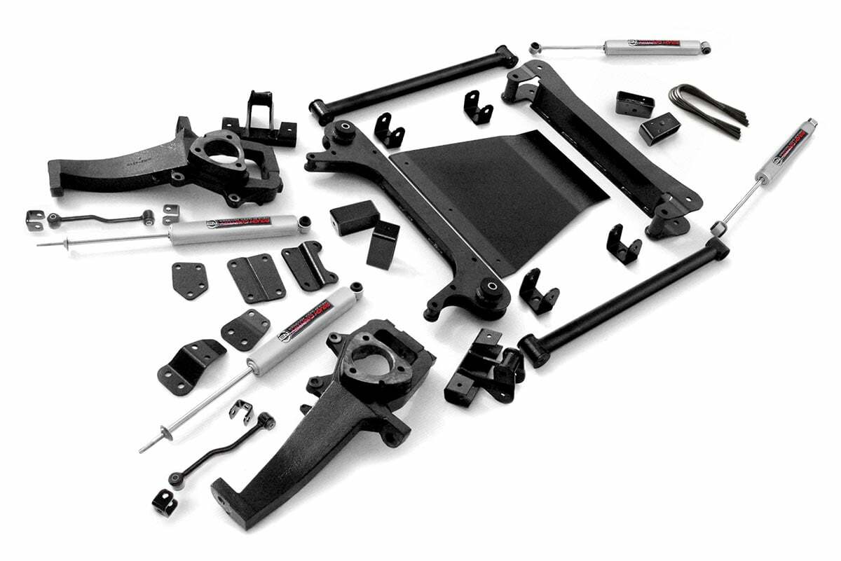 Rough Country Dodge for RAM 1500 5" Suspension Lift Kit 2002-2005 4WD -1