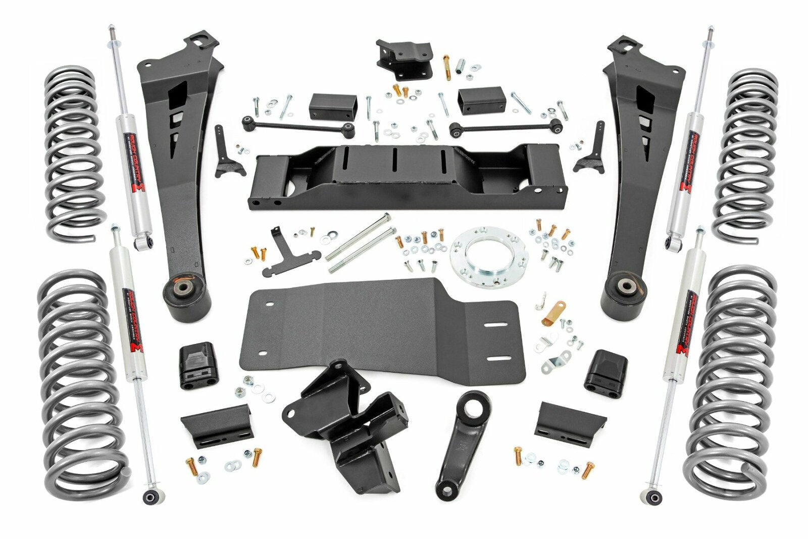 Rough Country 5" Lift Kit Dual Rate Coils M1 Non-AISIN For Ram 2500 19-22 -1
