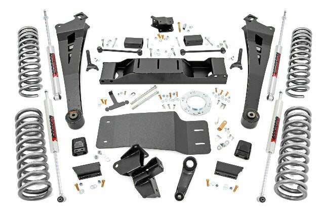 Rough Country 5" Lift Kit Dual Rate Coils M1 Non-AISIN For Ram 2500 19-22 38340