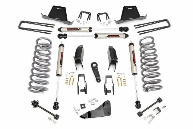 Rough Country for Dodge Ram 2500/3500 4wd (2003-2007) 5" Lift Kit Gas V2 Shocks 39170