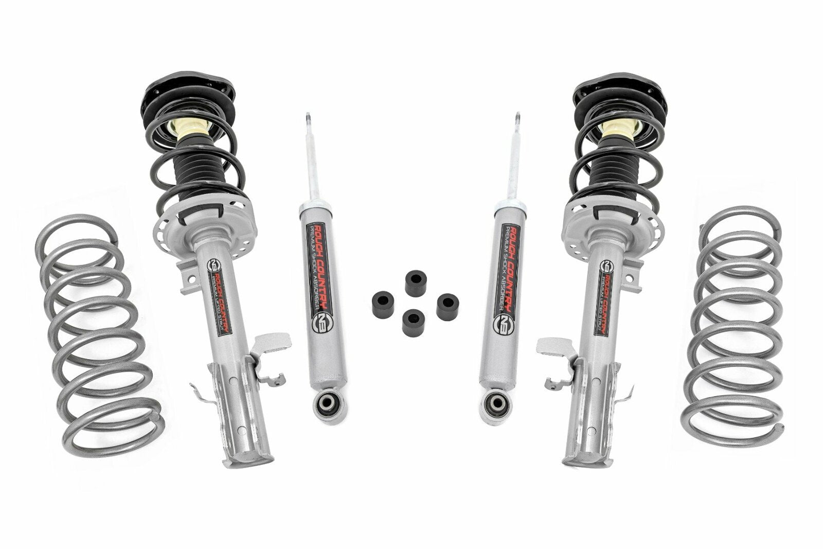 Rough Country 1.5 Inch Lift Kit Lifted Struts for Ford Bronco Sport 2021-2025 -1