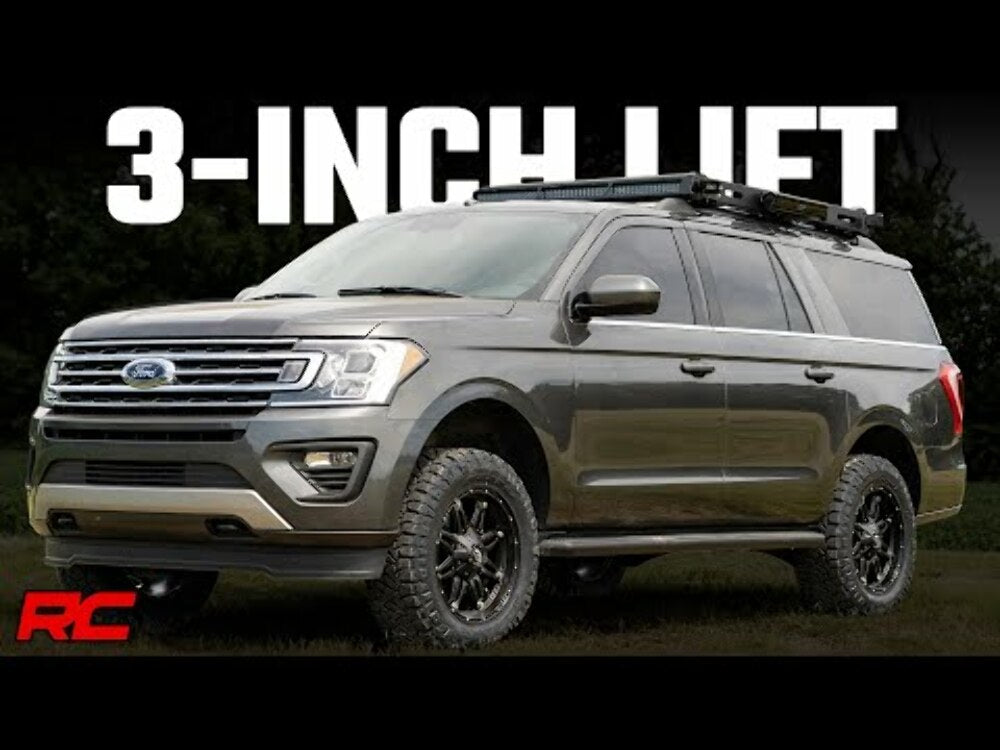Rough Country 3" Suspension Lift Kit UCA For Ford Expedition 4WD 2018-2021 -2