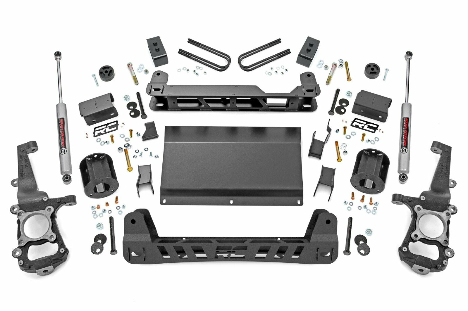 Rough Country 4 Inch Lift Kit for Ford F-150 Tremor 4WD 2021-2022 -1