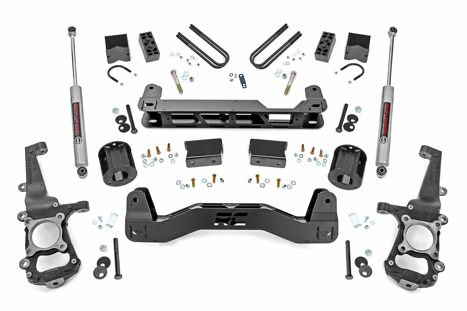 Rough Country 4 Inch Lift Kit For Ford F-150 2WD 2021-2022 40830 -1