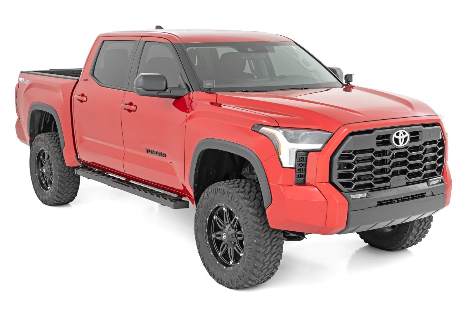 Rough Country BA2 Running Boards Side Step Bars Toyota Tundra CrewMax 2022 41006