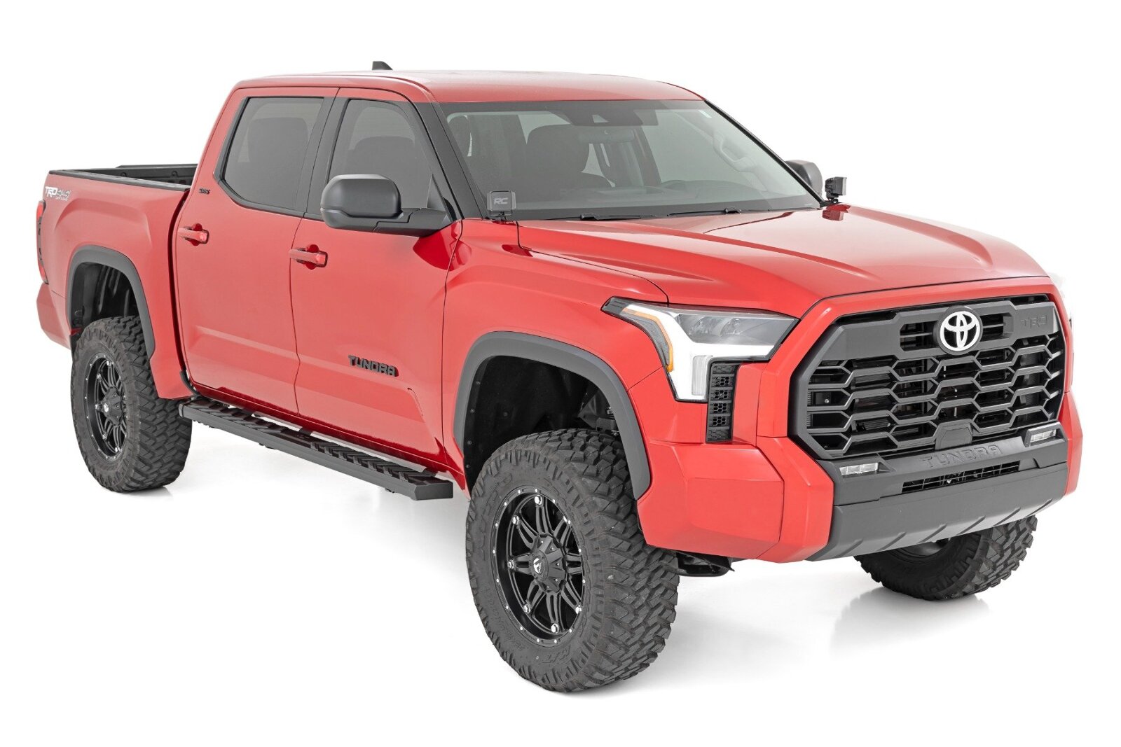 Rough Country BA2 Running Boards | Side Step Bars | for Toyota Tundra 22-26 41006A