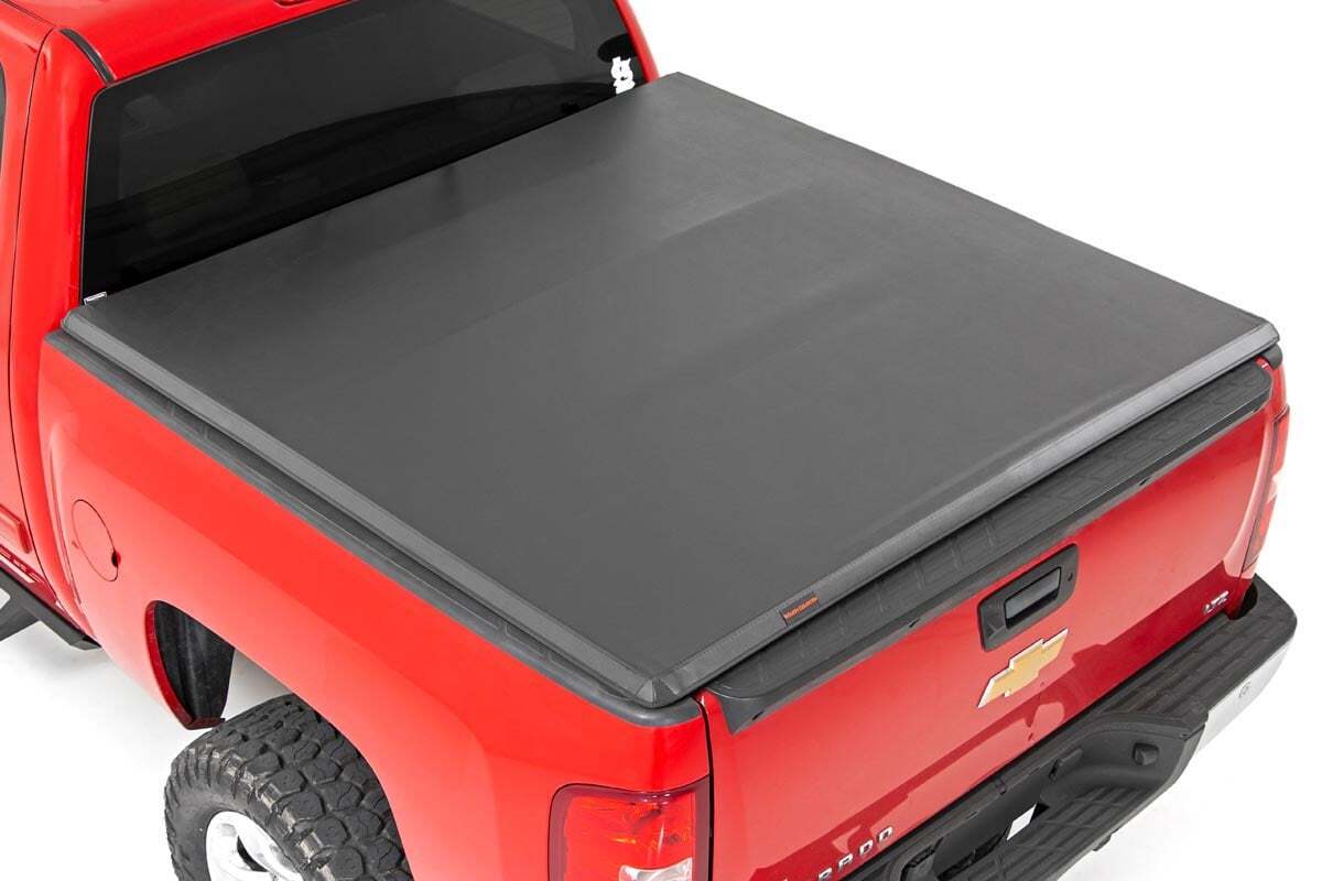 Rough Country Soft Tri-Fold Bed Cover 5'9" Bed Chevy/GMC 1500 07-13 41207550A