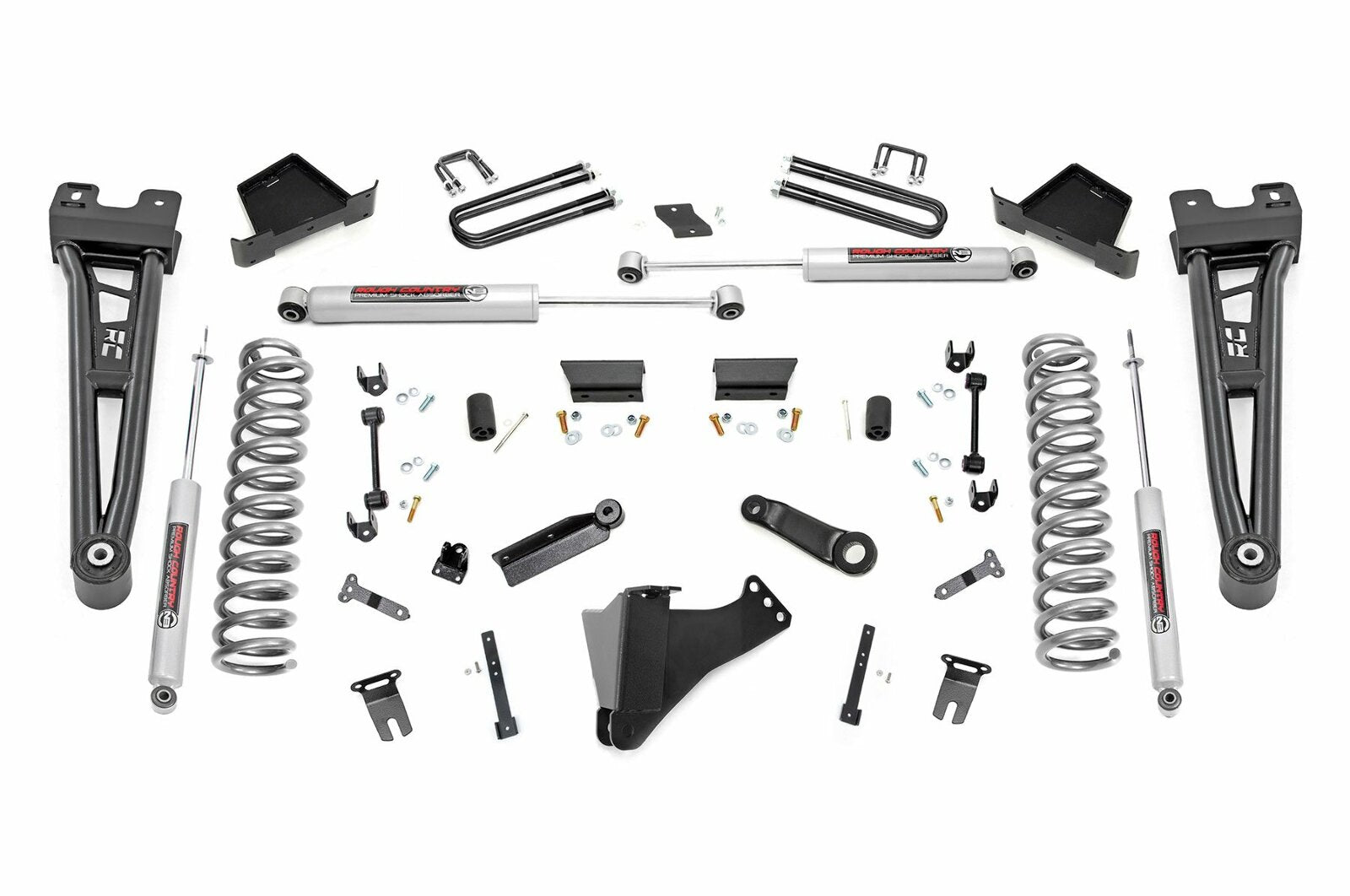 Rough Country 6" Lift Kit Radius Arm for Ford F250/F350 4WD 23-25 -1