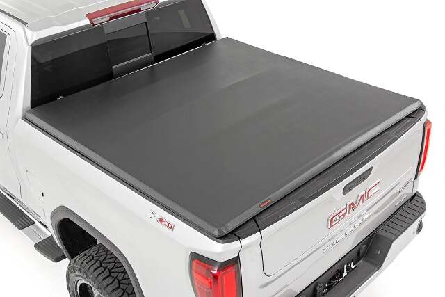 Rough Country TriFold 5'10" Bed Cover Chevy/GMC Sierra/Silverado 1500 19-25 41308550A