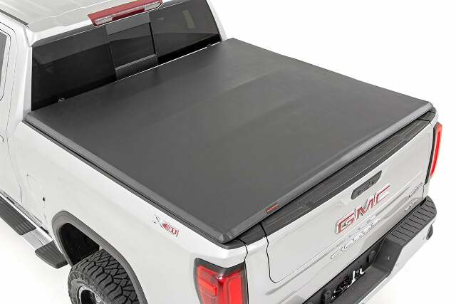 Bed Cover Tri Fold Soft 6'7" Bed Chevy/GMC 1500 (19-23)