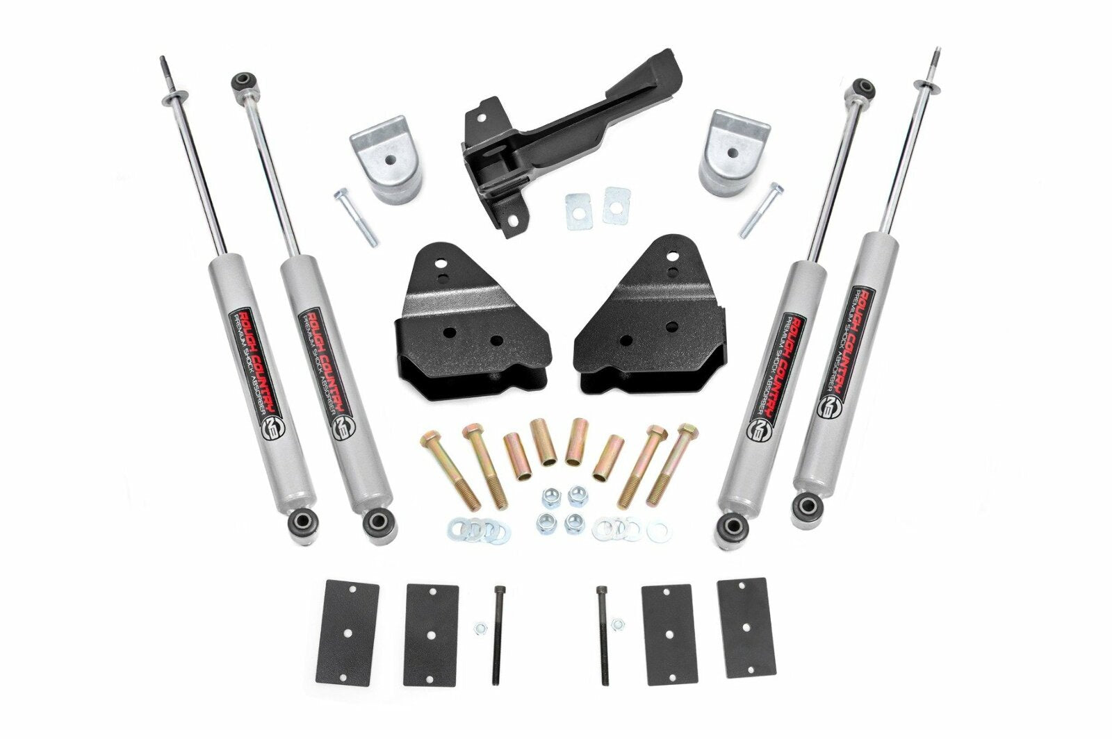 Rough Country 3 Inch Lift Kit Tremor N3 for Ford F250/F350 SuperDuty 4WD 19-22 -1