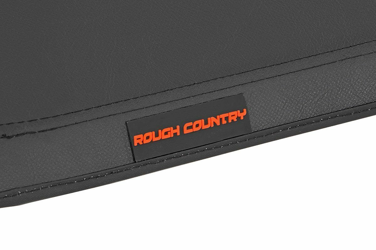 Rough Country Soft Tri-Fold Bed Cover | 5'7" Bed | for Ford F-150 2001-2003 -3
