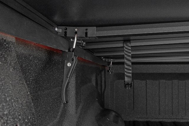 Rough Country Soft TriFold 5'7" Bed Cover for Ford F-150 15-20/Raptor 17-20 41515550A